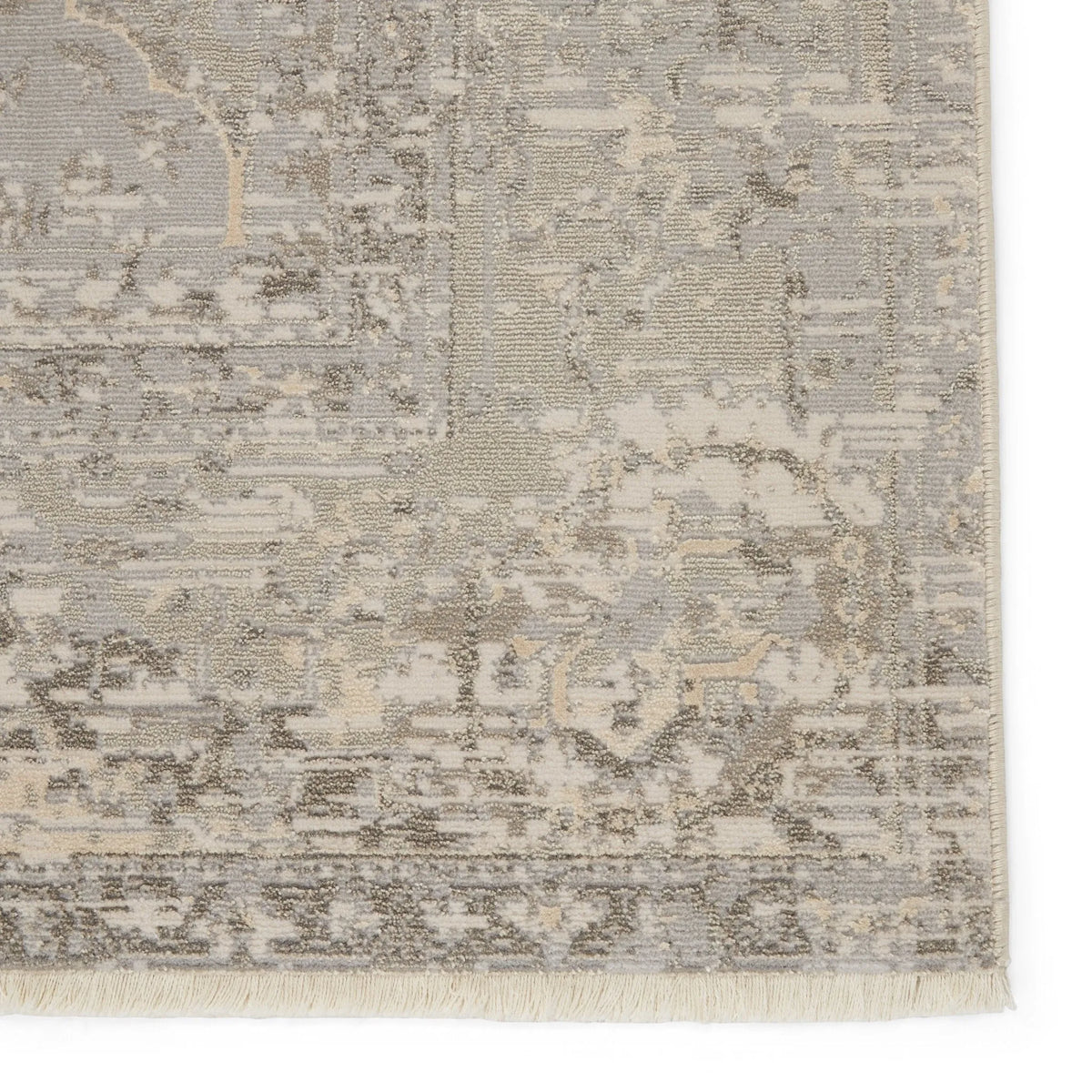 Vienne Vne09 Lourdes Gray/Cream Rug - Rug & Home