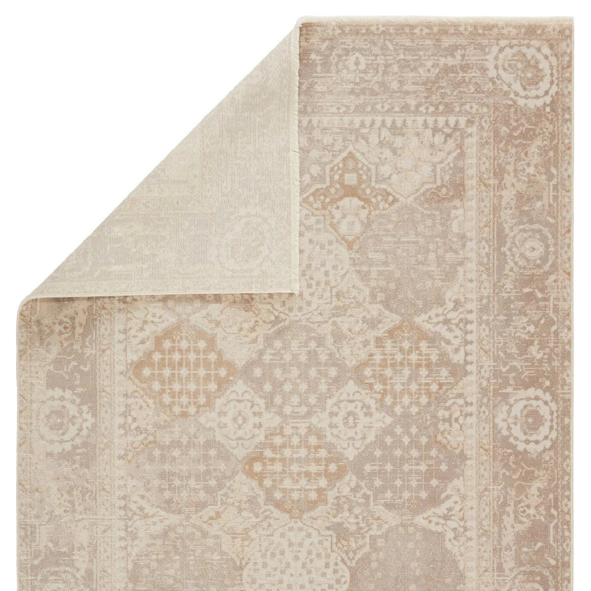 Vienne Vne10 Lourdes Gold/Light Gray Rug
