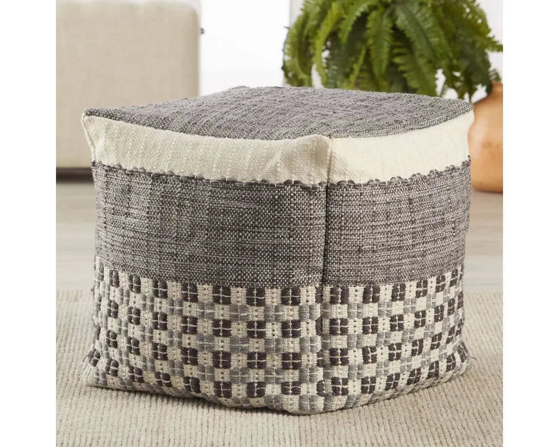 Vilano VLA03 Grey/Cream Pouf