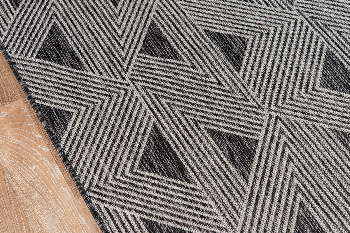 Villa By Novogratz Vi-06 Como Charcoal Rug - Rug & Home