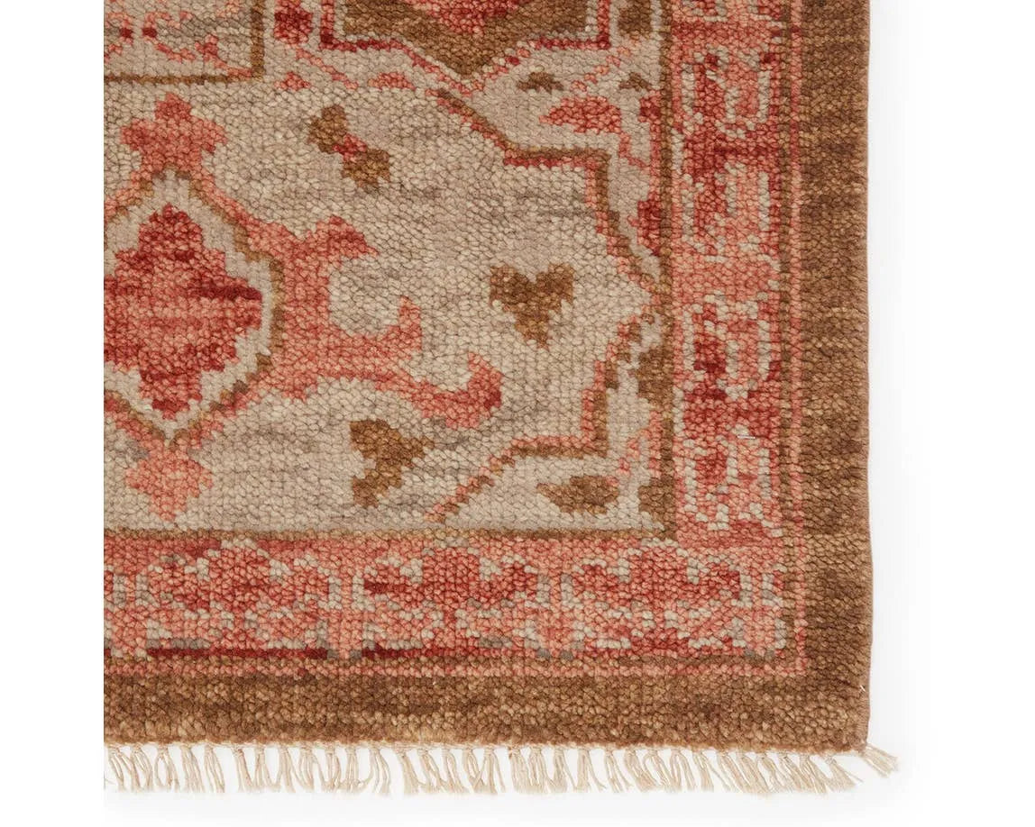 Village By Artemis VBA04 Azra Red / Tan Rug - Rug & Home