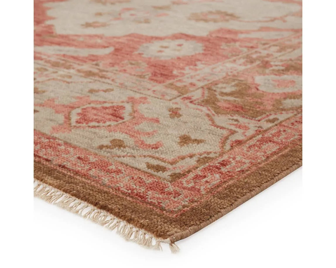 Village By Artemis VBA04 Azra Red / Tan Rug - Rug & Home