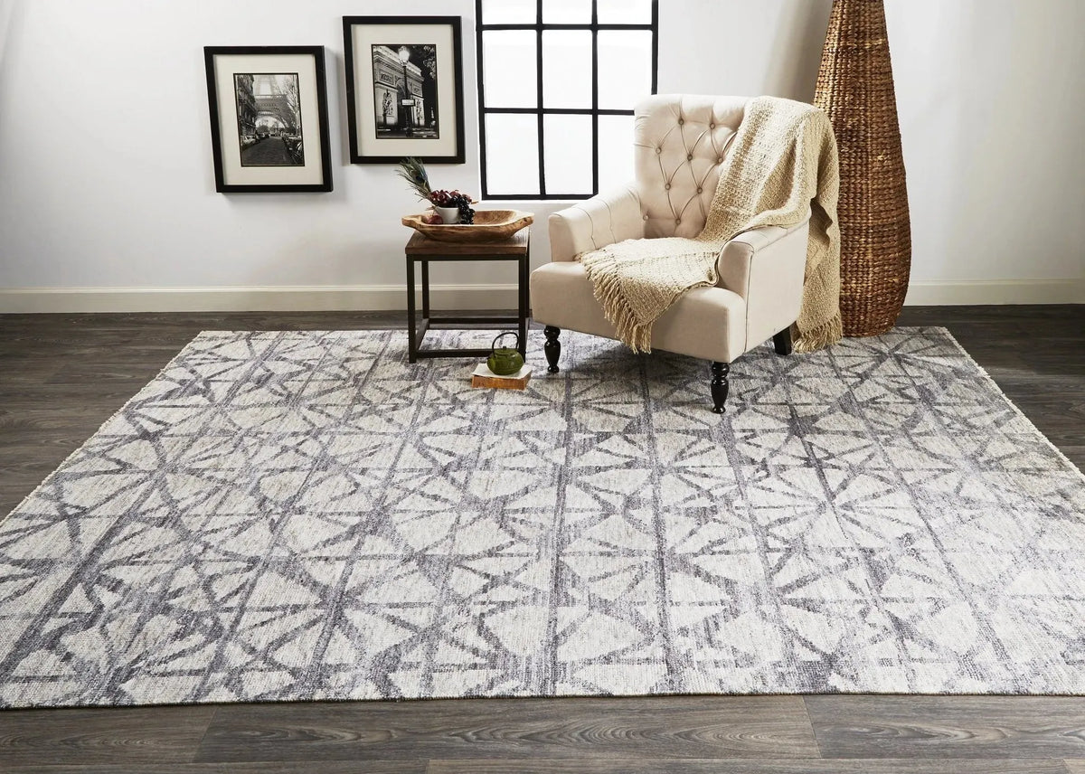 Vivien 6557F Gray Rug