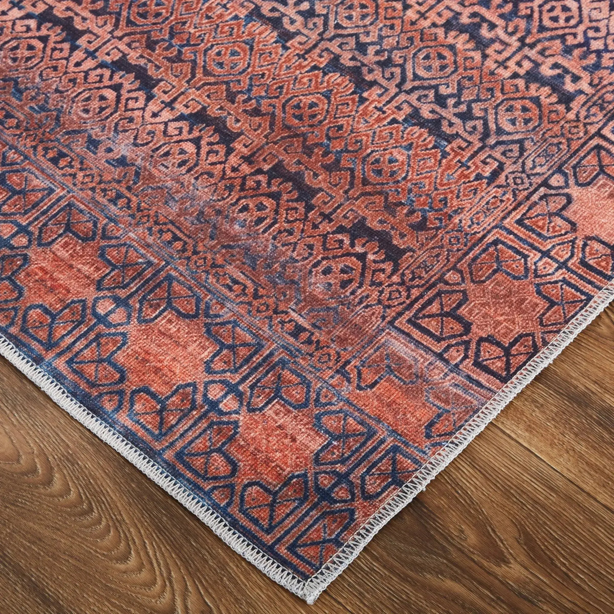 Voss VOS39H4F Red/Brown Rug