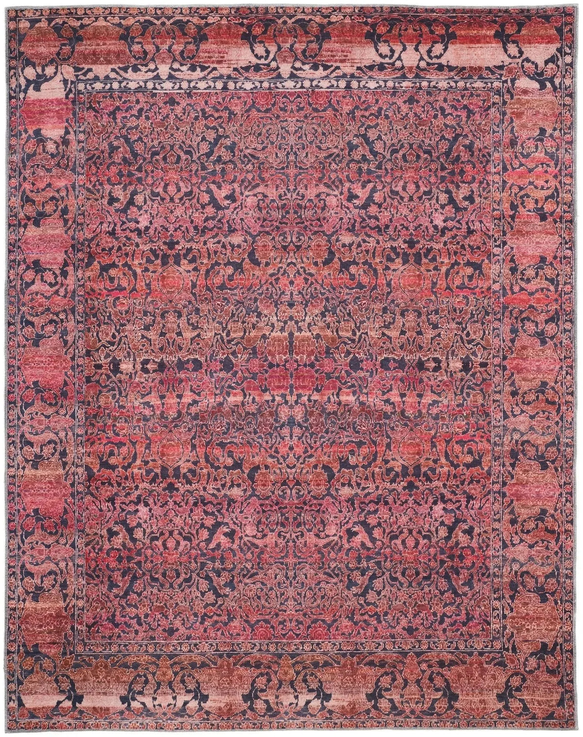 Voss VOS39HCF Orange/Red Rug