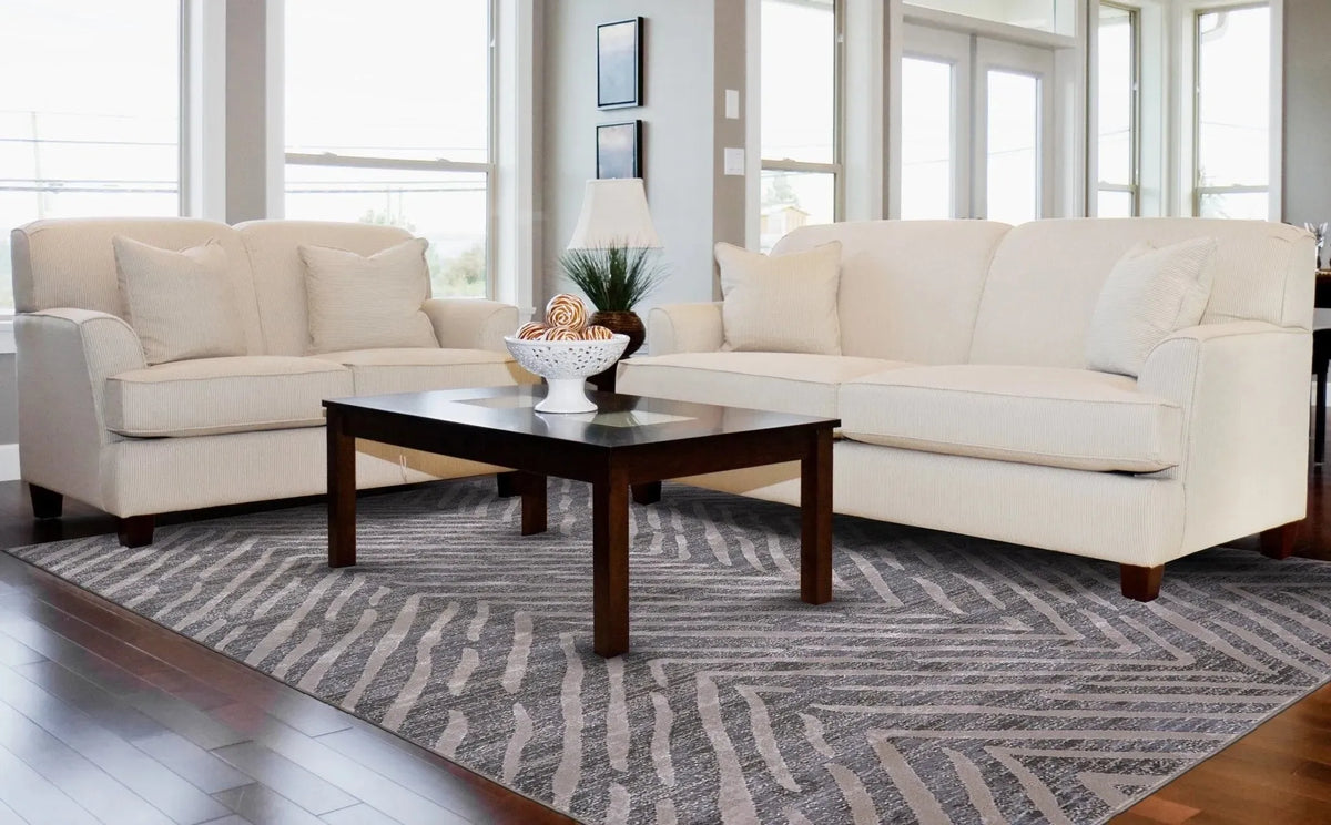Waldor 3968F Gray Rug