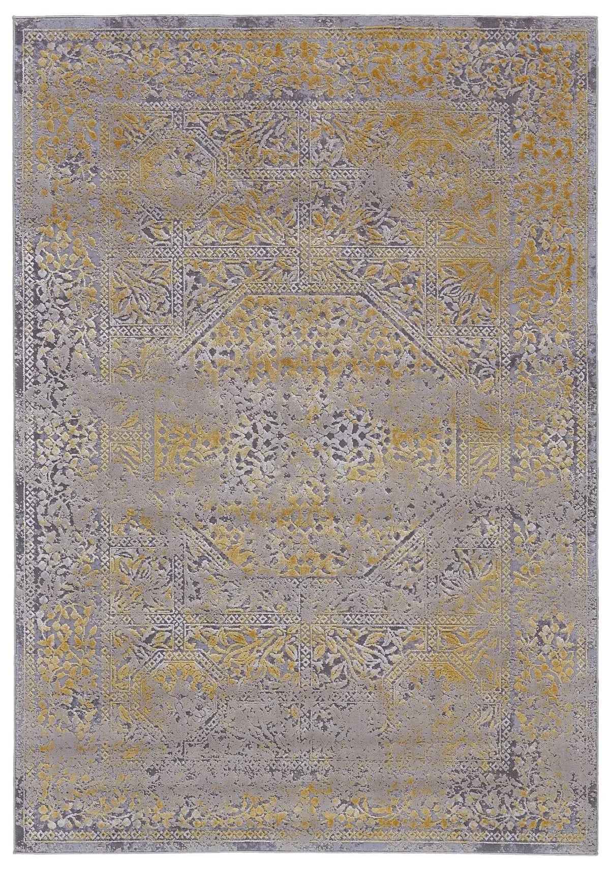 Waldor 3971F Gray/Gold Rug