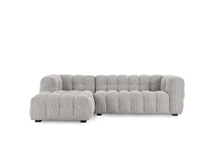 Walter Sectional w/LAF Chaise Taupe - Rug & Home