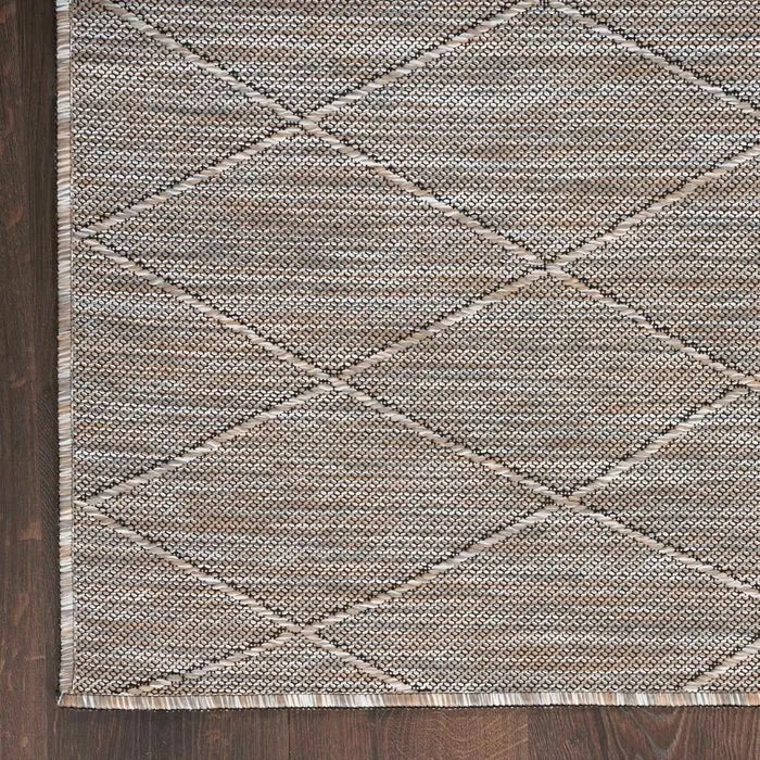 Washable Solution WSL01 Grey/Mocha Rug - Rug & Home