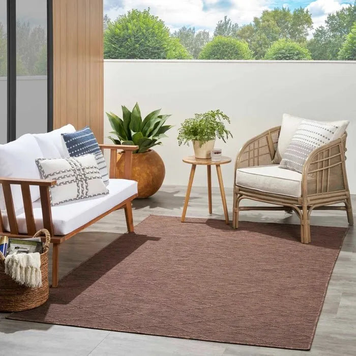 Washable Solution WSL01 Mocha Rug - Rug & Home