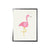 Watercolor Flamingo Framed Art - Rug & Home