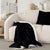 Waverly Pillows RD123 Black Throw Blanket - Rug & Home