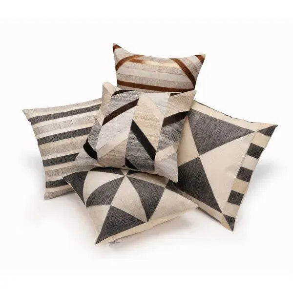 Wayne 07331CBI Charcoal/Beige Pillow