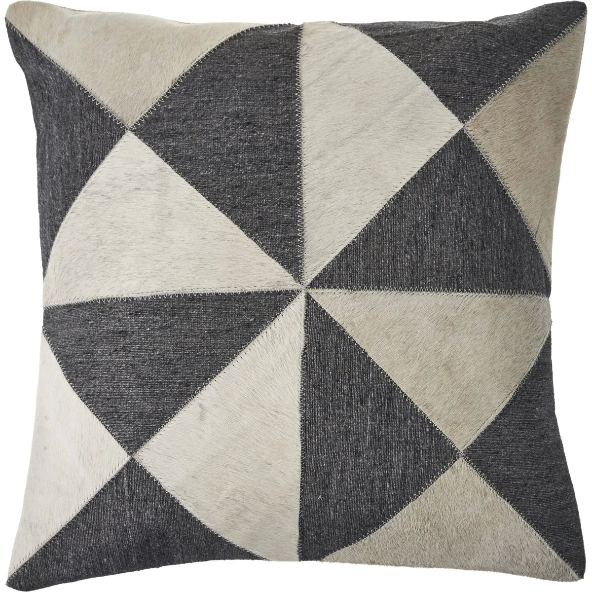 Wayne Lr07491 Charcoal/White Pillow