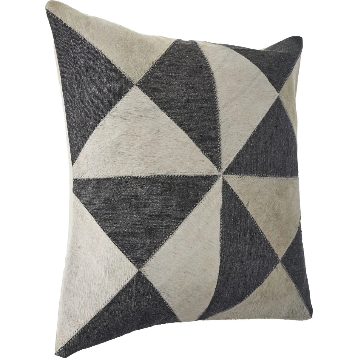 Wayne Lr07491 Charcoal/White Pillow