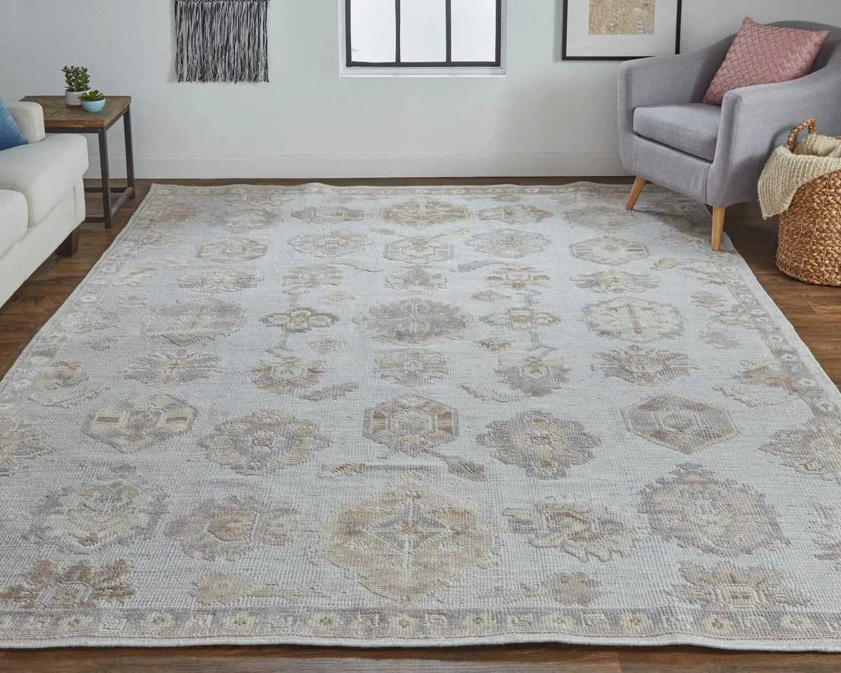 Wendover 6848F Gray/Ivory Rug