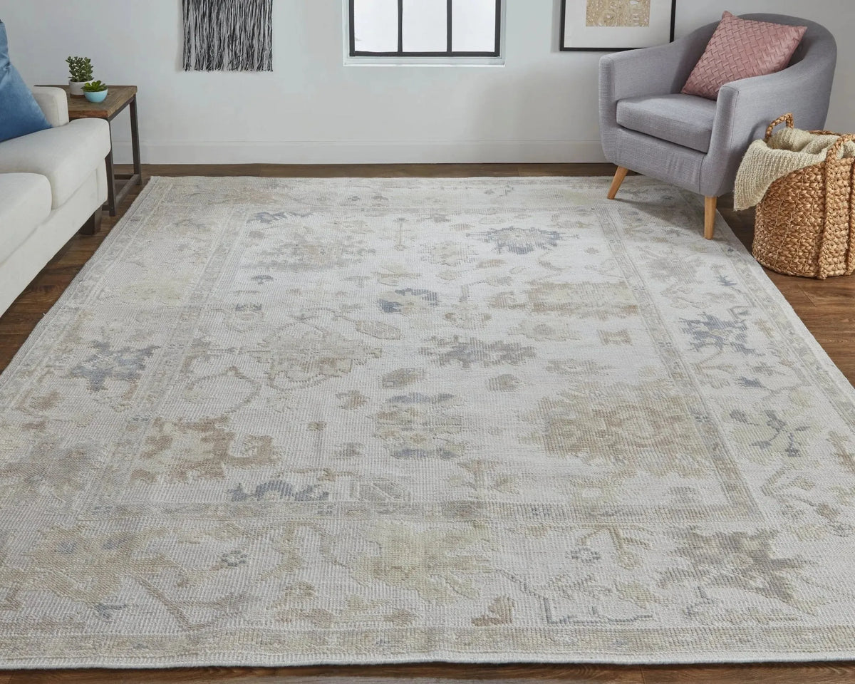 Wendover 6864F Gray/Ivory Rug