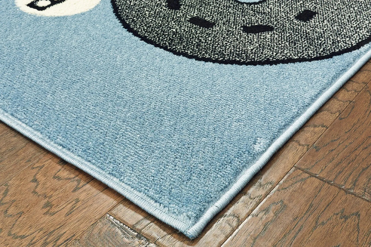 Whimsical LR81266 S.Blue L.Blue Rug - Rug & Home