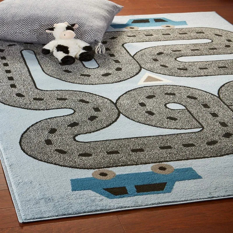 Whimsical LR81266 S.Blue L.Blue Rug - Rug & Home