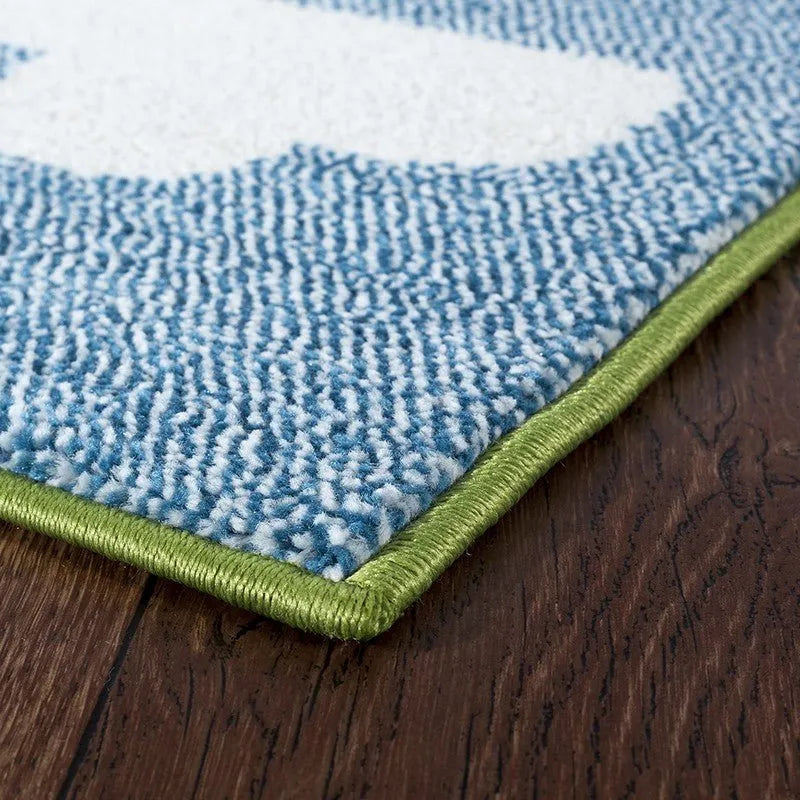 Whimsical LR81281 Green Blue Rug - Rug & Home