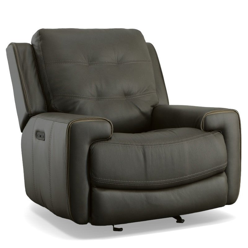 Wicklow Power Gliding Recliner with Power Headrest - Rug & Home