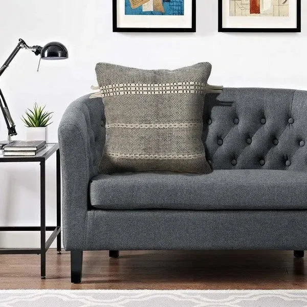 Willow 07317BKN Black/Natural Pillow