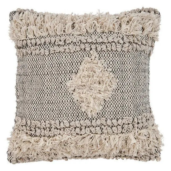 Willow 07320NBK Natural/Black Pillow - Rug & Home