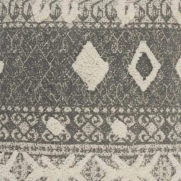 Willow 07571NGY Natural/Grey Pillow