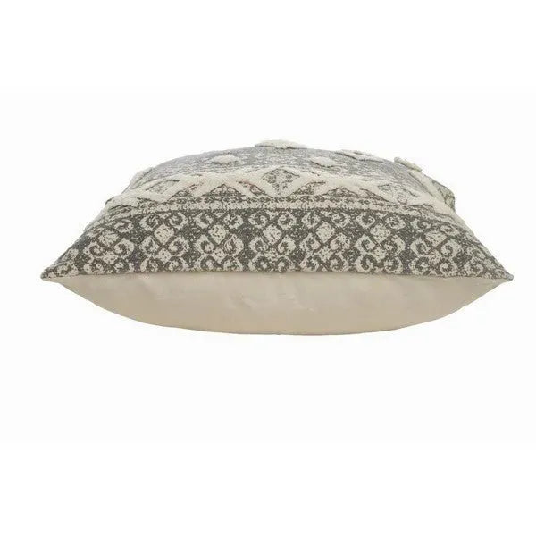 Willow 07571NGY Natural/Grey Pillow