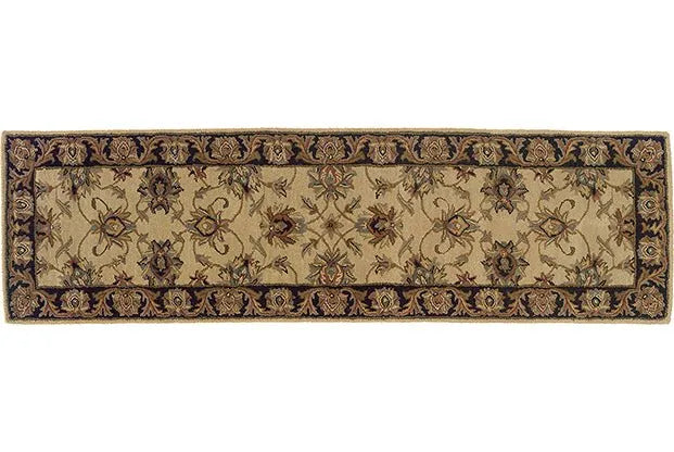 Windsor 23105 Ivory Black Rug - Rug & Home