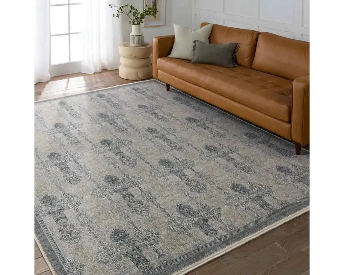 Winsome WNO07 Grey/Taupe Rug - Rug & Home