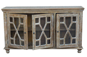 Wire Brushed Natural Sideboard - Rug & Home