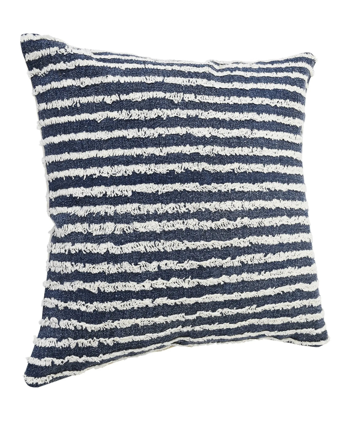 Wispy Ways Lr07708 Ensign Blue/Cream Pillow - Rug & Home