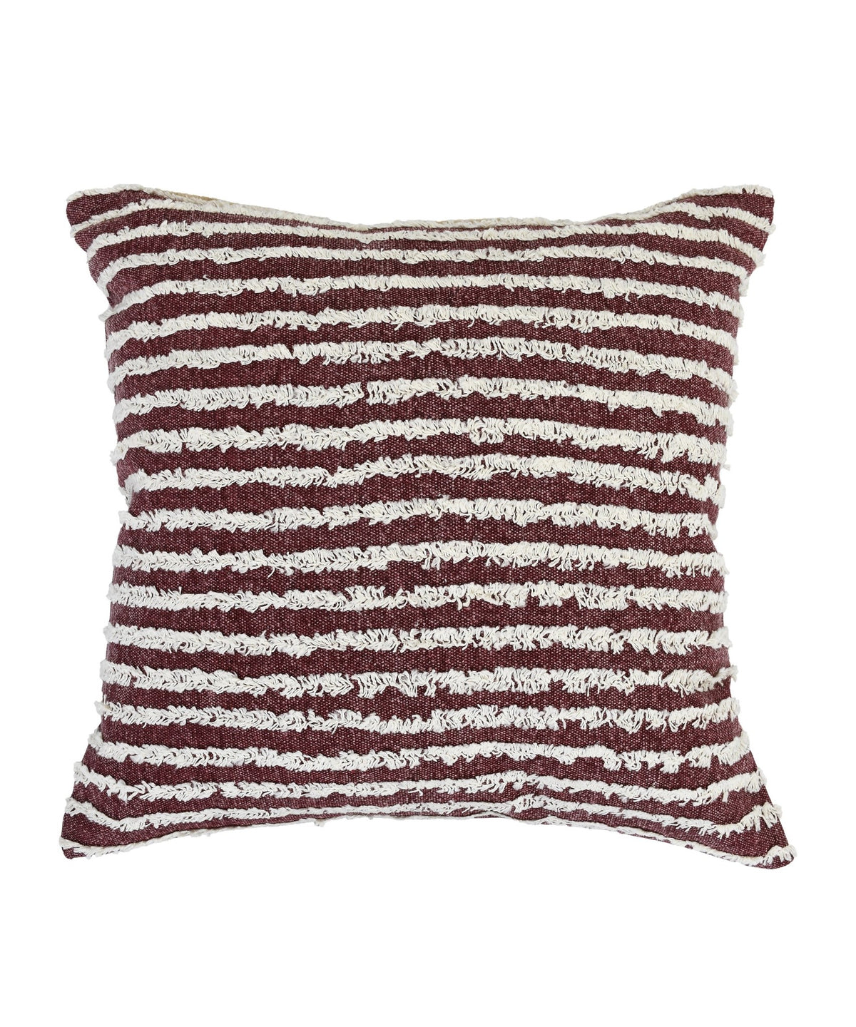 Wispy Ways Lr07712 Merlot/Cream Pillow - Rug & Home