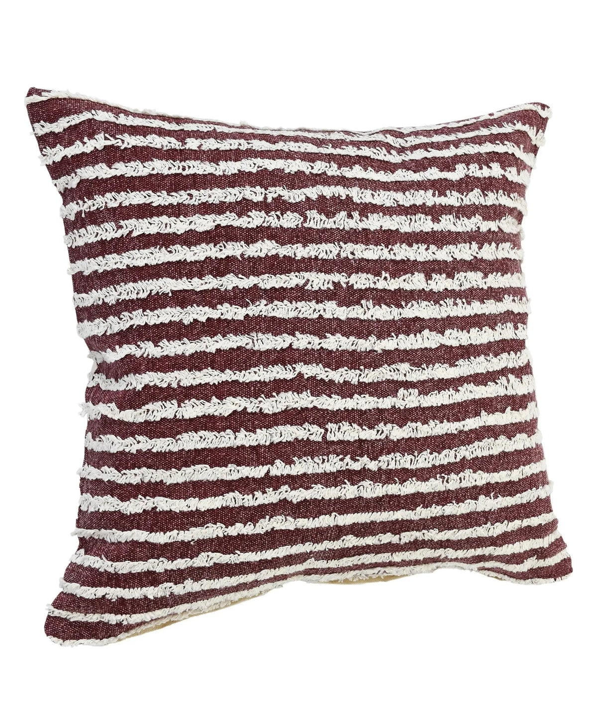 Wispy Ways Lr07712 Merlot/Cream Pillow - Rug & Home