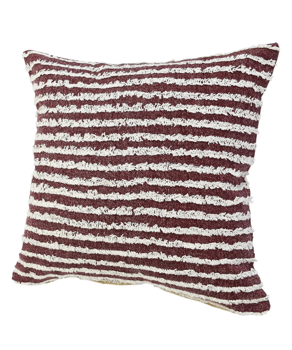 Wispy Ways Lr07712 Merlot/Cream Pillow - Rug & Home