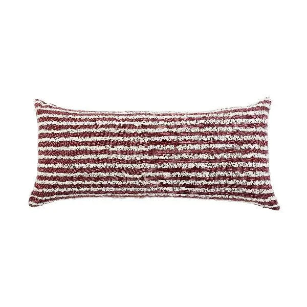 Wispy Ways Lr07712 Merlot/Cream Pillow - Rug & Home