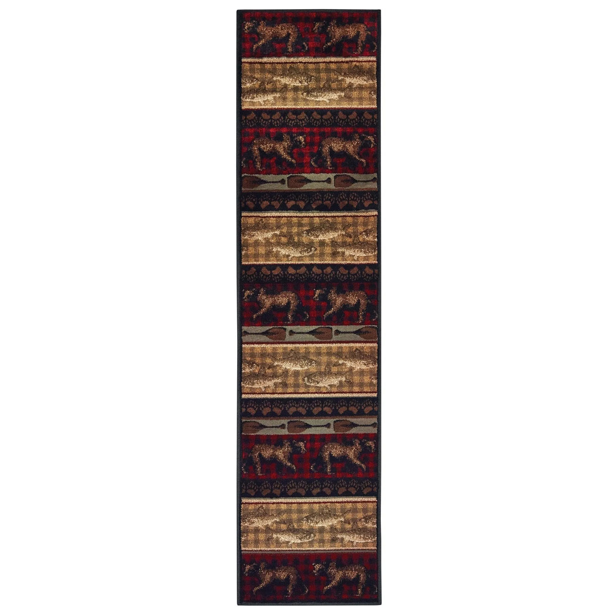 Woodlands 9594B Red Multi Rug - Rug & Home