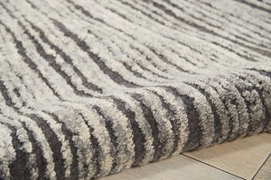 Wool & Silk CGS21 Chic Grey Rug - Rug & Home