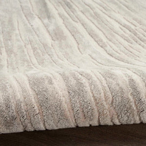 Wool & Silk CGS37 Sand/Silver Rug - Rug & Home