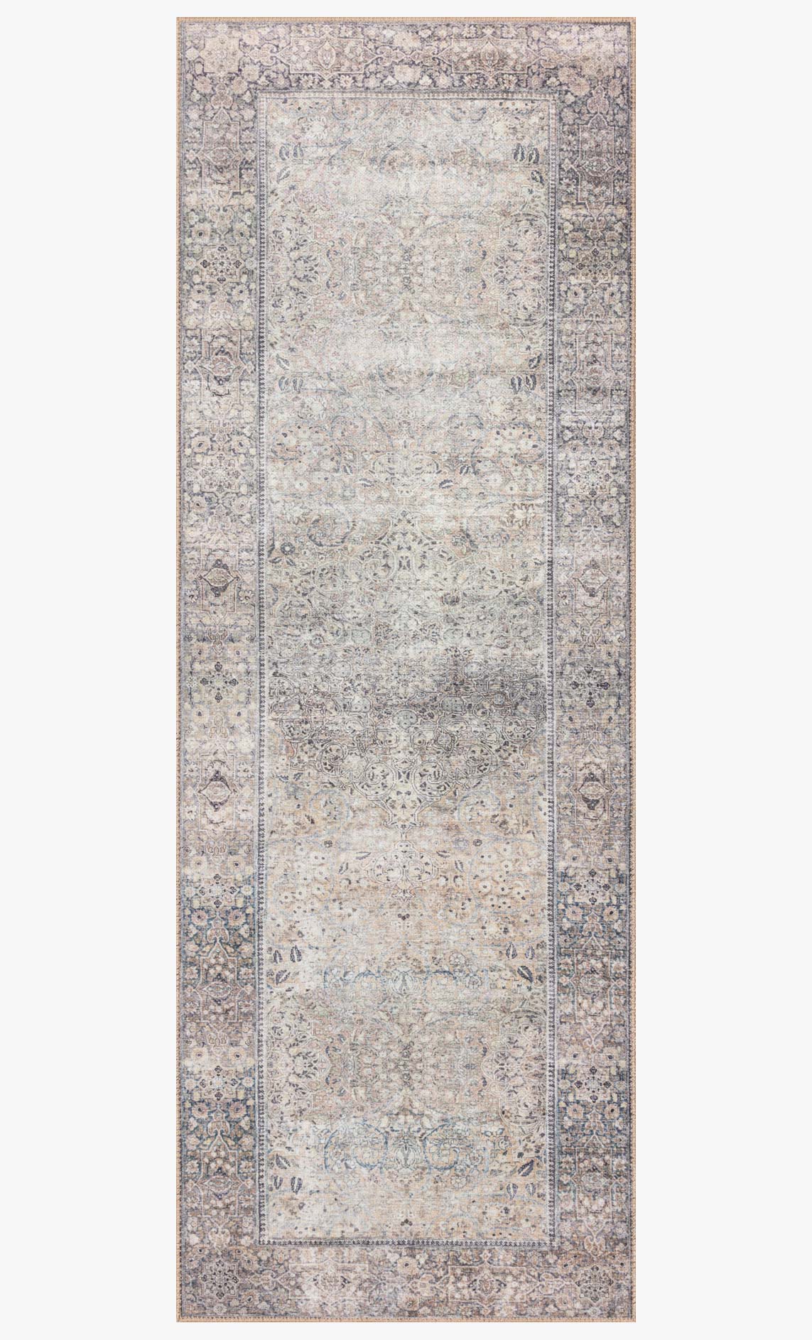 Wynter Wyn-03 Silver/Charcoal Rug - Rug & Home