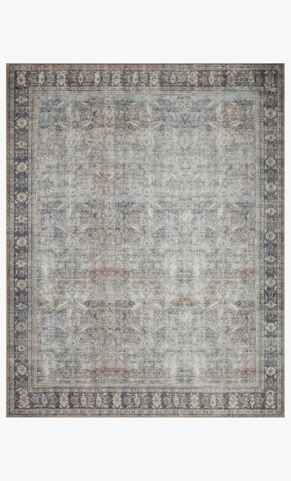 Wynter Wyn-07 Grey/Charcoal Rug - Rug & Home