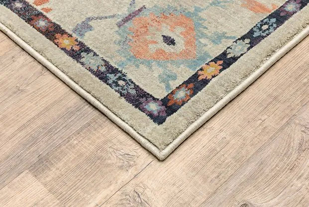 Xanadu 5502U Beige/Multi Rug - Rug & Home