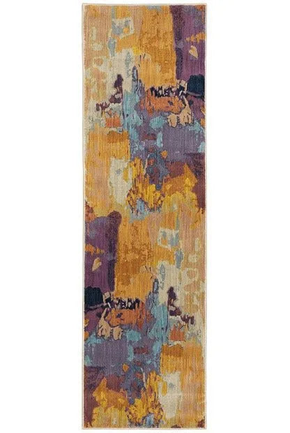 Xanadu 70X Orange/Purple Rug - Rug & Home