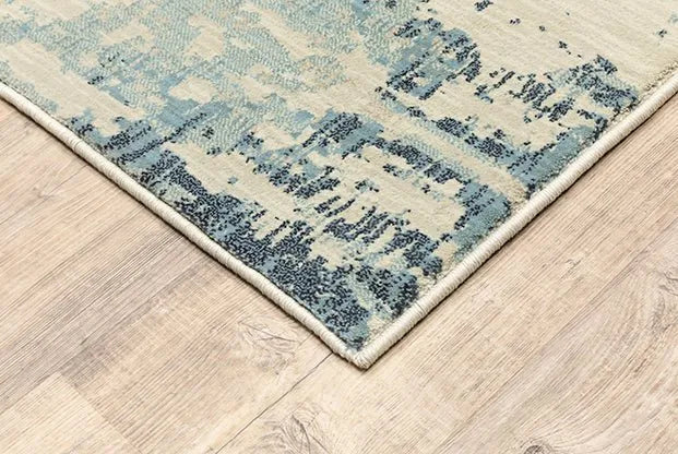 Xanadu 8020H Ivory/Blue Rug - Rug & Home