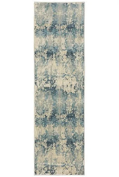 Xanadu 8020H Ivory/Blue Rug - Rug & Home