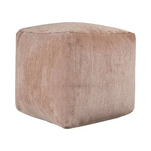 Yakar 34129BEI Beige Pouf - Rug & Home