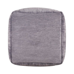 Yakar 34131FRO Frost/Grey Pouf - Rug & Home