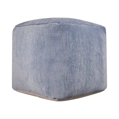 Yakar 34132SPA Spa Blue Pouf - Rug & Home