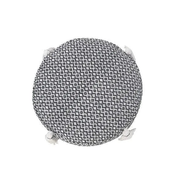 Zadia 34032BLK Black Pouf